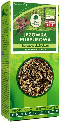 Herbatka Z Jeżówki Purpurowej Bio 50 G - Dary Natury [BIO]