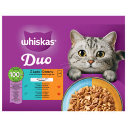 Whiskas Duo Mokra karma w galaretce z dorszem i kurczakiem 4 x 85 g