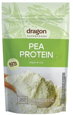 Białko Z Grochu, 82% Białka Bez Dodatku Cukru, Bezglutenowe Bio 200 G