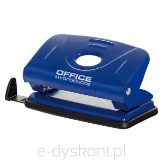 Dziurkacz Office Products, Dziurkuje Do 12 Kartek, Metal, Niebieski