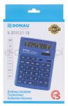 Donau Kalkulator Biurowy TECH, CI-SDC444XRNVE, 12-cyfr. wyświetlacz, wym. 190x143x40 mm, granatowy - 2