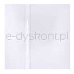 Office Products Skoroszyt Budget Zawieszkowy Karton, Nadruk, 1/2, A4, 250Gsm, Biały - 2