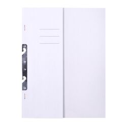 Office Products Skoroszyt Budget Zawieszkowy Karton, Nadruk, 1/2, A4, 250Gsm, Biały