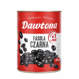 Dawtona Fasola Czarna Konserwowa 400G 