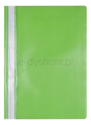 Office Products Skoroszyt, Pp, A4, Miękki, 100/170Mikr., Jasnozielony 
