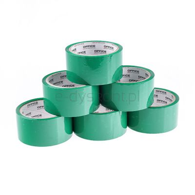 Office Products Taśma Pakowa 48Mm X 50Y, 36Mic, Ean Na 1Szt., Zielona