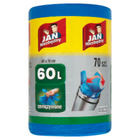 Jan Niezbędny Worki Na Śmieci Easypack 60L 70 Sztuk