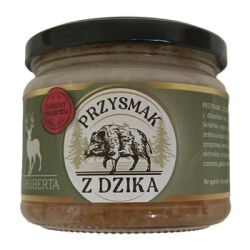 Las Huberta Przysmak Z Dzika - Słoik 300G