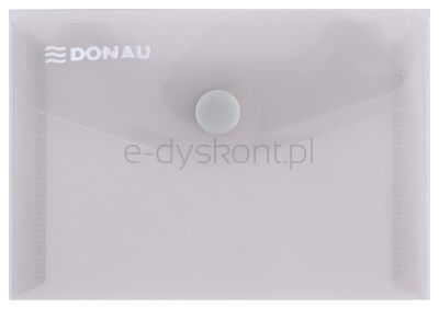 Donau Teczka Kopertowa Zatrzask, Pp, A7, 180Mikr., Dymna