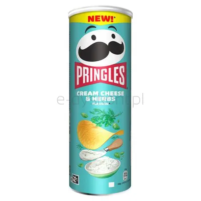 Pringles Cream Cheese & Herbs tuba 165G