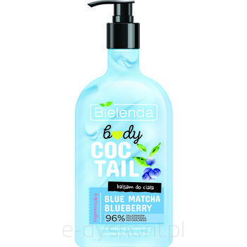 Bielenda Balsam Do Ciała Body Coctail Regenerujący Blue Matcha + Blueberry 400 Ml