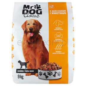 Karma Pies Mr Dog Kurczak Warzywa Sucha9 Kg Mw Dobry Wybór