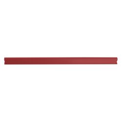 Listwa Zaciskająca Donau, Pvc, A4, 10Mm, Do 100 Kartek, Czerwona