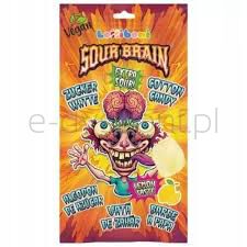 Wata Cukrowa Sour Brain Lemon 60G