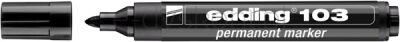 Edding Marker Permanentny E-103 Czarny