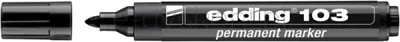 Edding Marker Permanentny E-103 Czarny