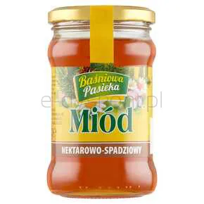 Miód Baśniowa Pasieka Nektarowo-Spadziowy 370 G Mw Dobry Wybór
