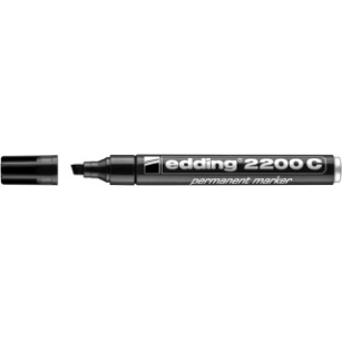 Marker Permanentny E-2200C Edding, 1-5Mm, Czarny