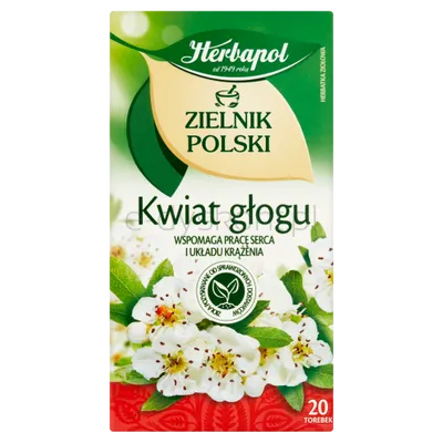 Herbapol Zielnik Polski Kwiat Głogu 20Torebek/40G