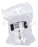 Office Products Pojemnik magnetyczny na spinacze okrągły, pusty, transparentny - 4