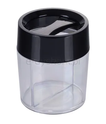 Pojemnik magnetyczny na spinacze OFFICE PRODUCTS, okrągły, pusty, transparentny