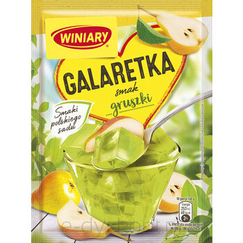 Winiary Galaretka o smaku gruszkowym 47g