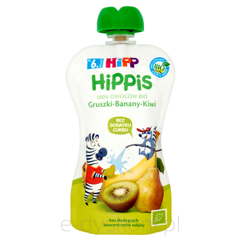 Hipp Bio Wesołe Owoce Gruszki-Banany-Kiwi Po 8 Miesiącu 90 G