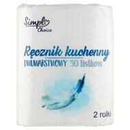 Simpl Choice Ręcznik Kuchenny Dwuwarstwowy 2 Rolki