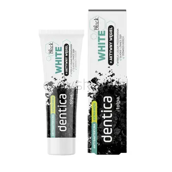 Dentica By Tołpa. Black White Pasta Do Zębów Z Aktywnym Węglem 75 Ml