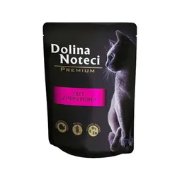 Dolina Noteci Premium Mokra karma saszetka dla kota filet z indyka 85g