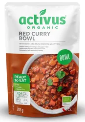 Danie czerwone curry z grzybami shitake i soczewicą BEZGL. BIO 283 g