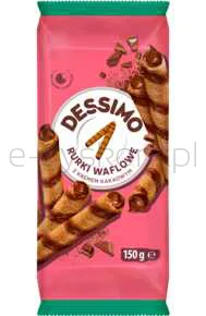 Rurki Dessimo Z Kremem Kakaowym 150 G Mw Dobry Wybór