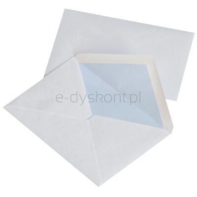 Office Products Koperty z klejem NK, C6, 114x162mm, 75gsm, 50szt., białe