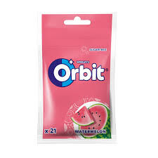 Orbit Watermelon Guma do żucia bez cukru 29 g (21 drażetek)