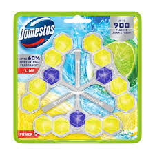 Domestos Kostka toaletowa Power 5 Lime 3x50g