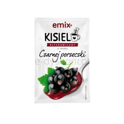 Kisiel błyskawiczny czarna porzeczka emix 30g