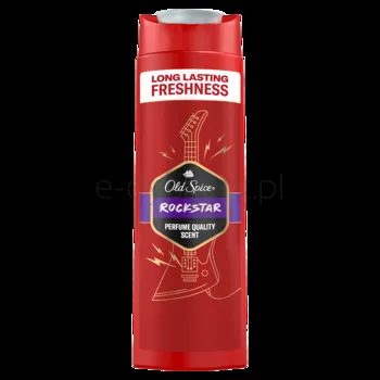Old Spice Rockstar Męski Żel Pod Prysznic I Szampon 400Ml Długotrwała Świeżość