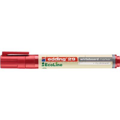Edding Marker do tablic e-29 EcoLine, 1-5 mm, czerwony [BIURO]