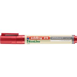 Edding Marker do tablic e-29 EcoLine, 1-5 mm, czerwony [BIURO]