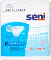 Seni Pieluchomajtki Super Medium A10 10 Szt.