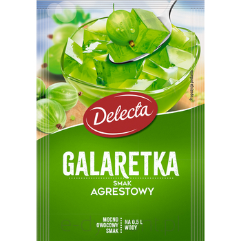 Delecta Galaretka Smak Agrestowy 70G 