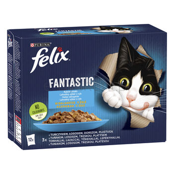 Felix Fantastic Ryba 12X85G = 1,02 Kg