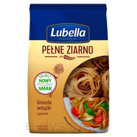 Lubella Makaron Pełne Ziarno Gniazda Wstążki Tagliatelle 400 G