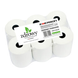 Rolka termiczna Zdrowy Paragon Emerson 57 mm x 100 m 6szt.