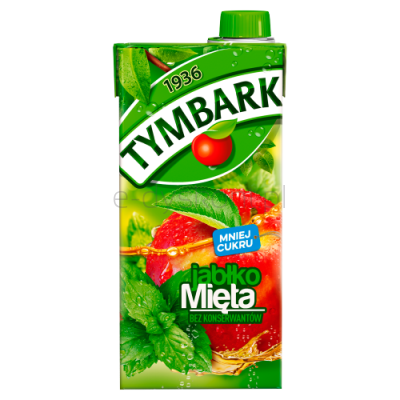 Tymbark Napój Jabłko Mięta 1 L