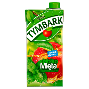 Tymbark Napój Jabłko Mięta 1 L