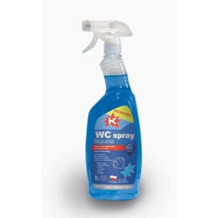 K Wc Spray Laguna - Płyn Antybakteryjny Do Mycia Wc 1L