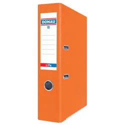 Donau Segregator Life, neon, A4/75mm, pomarańczowy