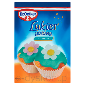 Dr.Oetker Lukier Gotowy Niebieski 100 G