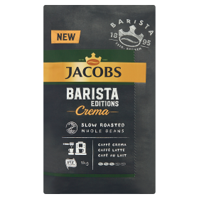 Jacobs Barista Editions Espresso Wolno prażona kawa ziarnista 1 kg